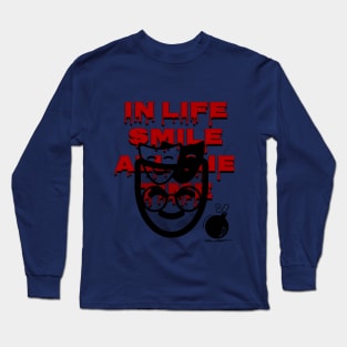 your life is all the time boring without "A Cute Smile" Long Sleeve T-Shirt